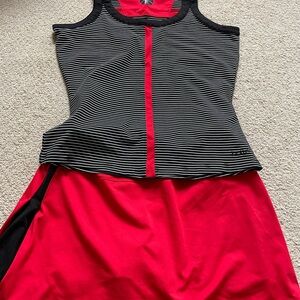 Bolle Tennis Skirt and Top